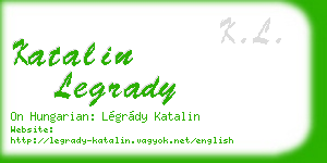 katalin legrady business card